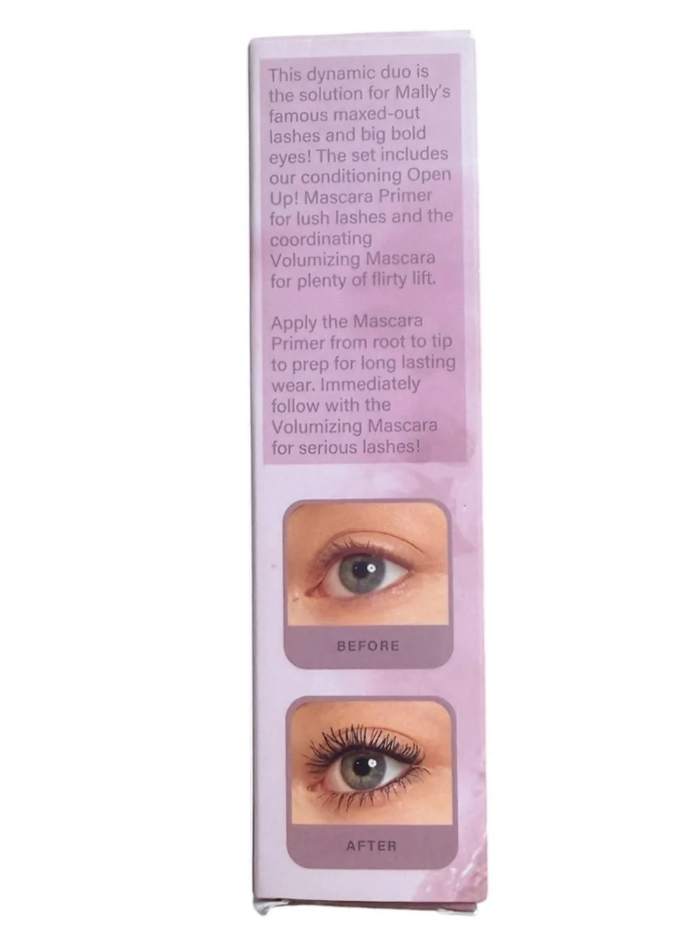 Mally Beauty Open Up! Volumizing Mascara and Primer Duo New in Box